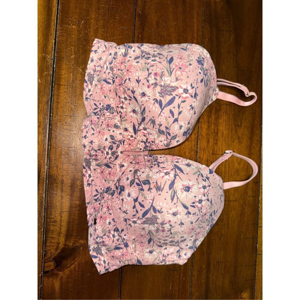 Lucky Brand Pink Floral Bra Size 34C
